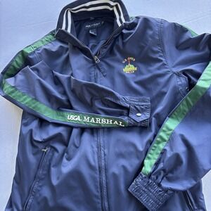 Polo Golf Ralph Lauren USGA Marshal 2013 U.S. Open Merion Windbreaker Jacket Sm‎